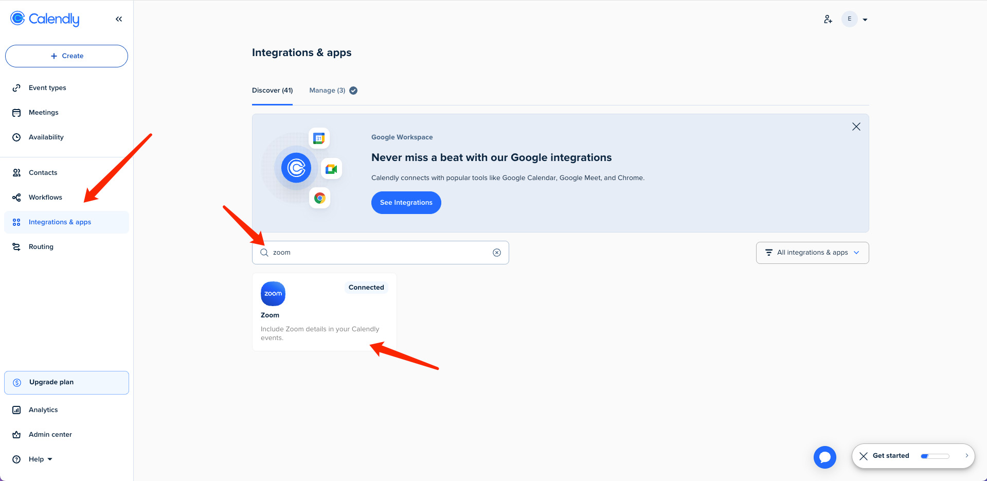 Calendly 集成设置